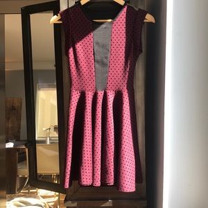 Skater dress with shear front and back